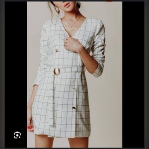 Chris Elle x J.O.A Blazer mini dress
